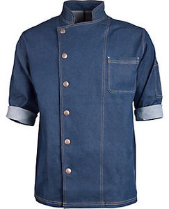 ชนิดรายการเสื้อเชฟกางเกงและบาร์ร้านอาหารใช้เครื่องแบบร้านอาหารสมัยใหม่ปักโลโก้ที่กําหนดเอง - Product Image 3