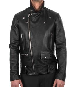 Chaqueta clásica de cuero para motocicleta para hombre, equipo de carreras, cortavientos de manga completa, ropa para motocicleta, protección urbana para montar - Product Image 6