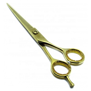 Tijeras profesionales para cortar el cabello Peluquero Tijeras doradas/Corte súper para cortar el cabello - Product Image 1