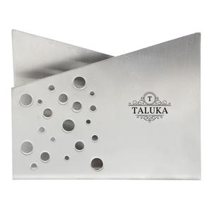 Support solide de papier de soie d'acier inoxydable pour le support de papier de soie de café de restaurant de table - Product Image 1