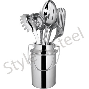 Porte-outils de cuisine porte-cuillères porte-couteaux porte-pinces porte-outils de cuisine en acier inoxydable au prix de gros - Product Image 1