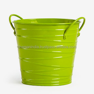 Poubelle de cuisine en étain, métal - Product Image 1