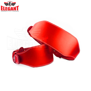 เข็มขัดออกกำลังกายหนังแท้กว้าง6นิ้วเข็มขัดยกน้ำหนักที่เหมาะสมเข็มขัดพยุงหลังสำหรับการเพาะกายแบบ squats deadlift - Product Image 5