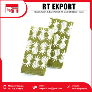 Best Quality Custom Digital Printed 100% Cotton Household Golf Kitchen <b>Tea</b> Towels Indian Supplier - Product Image 4