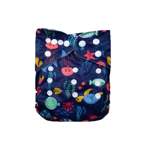 Couche organique réutilisable lavable avec coton doux d'Inde tissu PUL pour bébé couches lavables couverture en gros - Product Image 1
