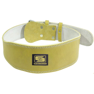 Cinturón de levantamiento de pesas unisex antideslizante de piel de vaca ajustable y duradero personalizado de alta resistencia 2024 recién llegado - Product Image 3