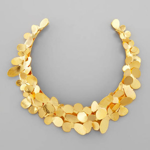 Chapado para mujer joyería gargantilla collar oro 2021 Moda latón aleación últimos diseños de collar 925silvercollection RKN 20 - Product Image 2