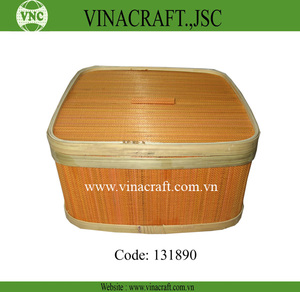 Caja de embalaje de bambú ecológica, para regalo y dulces - Product Image 5