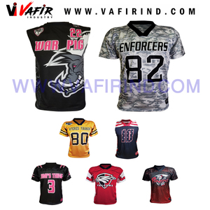 2025 gros jeunes drapeau américain uniformes de football de qualité supérieure uniformes de drapeau de football personnalisés - Product Image 4