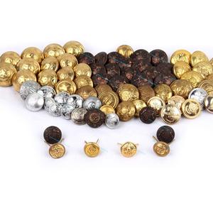 Botones decorativos para hombre, botones de alta calidad, de color dorado mate, a la moda, nuevos - Product Image 2