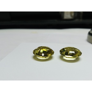 Gran oferta, joyería de piedras preciosas sueltas de calidad superior de cuarzo limón Natural de 16mm de grado AAA en forma de Briollete a granel para la fabricación - Product Image 2