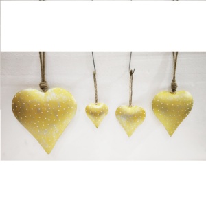 Vente directe d'usine, étoile rouge suspendue de Noël, étoile en métal peinte à la main, grande qualité à prix bas - Product Image 6