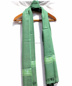 Top Grade Handwoven Indian Kashmir Soft <b>Lambswool</b> Shawl Stole <b>Scarf</b> for Her - Product Image 2