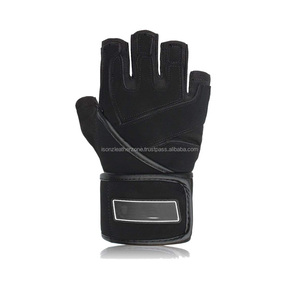 Gants de fitness unisexes antidérapants sans doigts avec paume rembourrée - Product Image 3