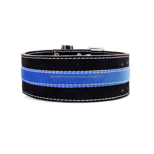 Cinturón de cuero ecológico de la mejor calidad 2024, Color y logotipo personalizados para levantamiento de pesas, gimnasio, entrenamiento, accesorios de Fitness - Product Image 3