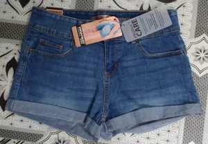 Short en Denim Sexy de marque, article vers le haut de gamme, 100% - Product Image 2