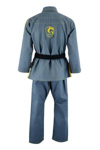 Kimono de Judo pour Compétition, Uniforme de MMA et Grappling, 100% Coton Pearl Wave 450gsm, Durable, Vêtement d'Arts Martiaux pour Adultes, Logo Personnalisable sur le Devant - Product Image 3