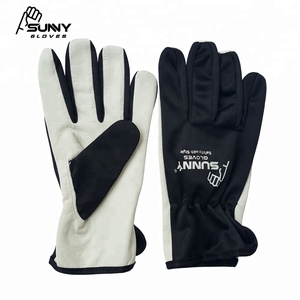 Gants de travail en cuir de chèvre, toutes les tailles, - Product Image 2