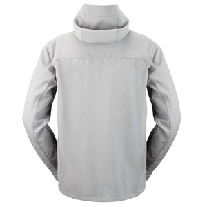 Chaqueta de invierno de talla grande para hombre, impermeable, transpirable, al aire libre para escalada, a prueba de viento, táctica, de piel de oveja suave, con capucha - Product Image 6