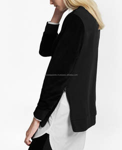 Sweats à capuche ajustés personnalisés les plus vendus pour femmes/sweats à capuche et sweat-shirts pour femmes, vente en gros OEM sweat-shirt respirant en nylon spandex - Product Image 1