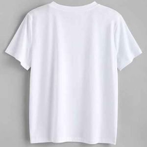 Tendance chaude personnalisé imprimé à manches courtes femmes T-Shirt Hot Fashion Girls Vêtements du Bangladesh-Vente en gros - Product Image 5