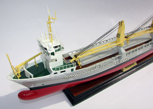 WIEBKE — modèle de bateau en bois, navire de cargaison lourd, modèle artisanal - Product Image 4