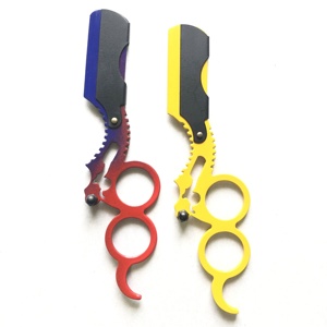 เครื่องโกนนิ้วสำหรับช่างตัดผมมืออาชีพ,ที่วางมีดโกนขอบตรงร้านเสริมสวย - Product Image 1