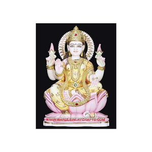 Makrana หินอ่อน Mata Laxmi รูปปั้น - Product Image 1