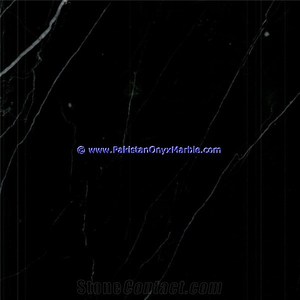 Wholesale Natural Polished Marble Tiles Jet Black Marble Natural Stone for Floor Walls Bathroom Kitchen Home Decor - Product Image 2