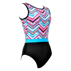 Leotardo de baile de ballet gimnástico personalizado para niñas con diseño de fitness con logotipo personalizado - Product Image 4