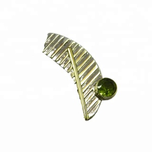 Pendentif péridot vert naturel bijoux faits à la main pendentifs en argent 925 massif bijoux fins pendentifs et breloques bijoux en argent Sterling - Product Image 1