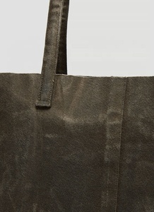Grand sac cabas en toile cirée et denim pour femmes - Product Image 4