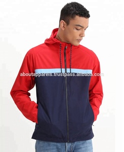 Veste coupe-vent légère à capuche en nylon personnalisée 2026, respirante et imperméable pour l'hiver, tailles plus grandes disponibles - Product Image 2