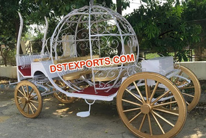 राजकुमारी शादी घोड़ा गाड़ी शादी सिंड्रेला घोड़े <span class=keywords><strong>Carriages</strong></span> खींचा निर्माता शिकागो Cinderellas घोड़ों गाड़ी - Product Image 6
