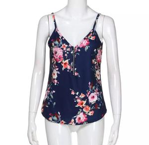 เสื้อกล้ามผู้หญิงราคาส่งถูก ลายพิมพ์ ผ้าถัก 100% ผ้าฝ้าย แขนกุด ไม่มีสาย คอลเลคชั่นเสื้อยืด บังกลาเทศ - Product Image 2