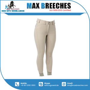 Culottes d'équitation pour hommes à forte demande du fabricant OEM Jambières de sport Chauffe-genoux en silicone pour la protection des jambes en cuir - Product Image 6