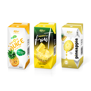 Caja de puré de jugo de frutas y verduras con sabor a piña más vendida, embalaje del exportador de Vietnam - Product Image 1