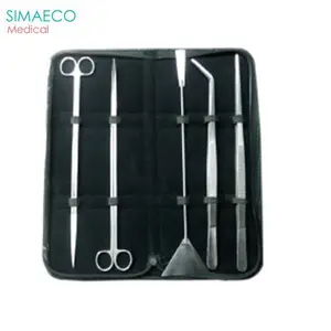 Juego de plantas acuáticas de 5 PCS 12 "1 Pc Wave Scissor Curved 1 Pc Angeld Long Tweezer , 1 PCS Long Twezeer STR - Product Image 1