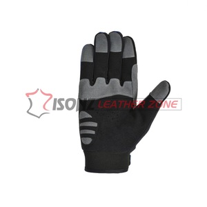 Gants de sécurité pour mécaniciens en cuir antidérapants et durables 10 pouces - Product Image 3