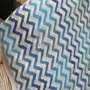 Tela de algodón Sanganei ligera de 5 yardas, patrón teñido estampado a mano para niñas, vestidos, camisas, trajes o ropa para niños - Product Image 2