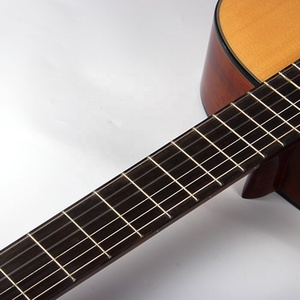 Trung Quốc cây đàn guitar nhà máy đẹp chất lượng tốt nhất <span class=keywords><strong>Nylon</strong></span> Chuỗi rắn vân sam Top gỗ gụ trở lại Glossy 39 inch guitar cổ điển Kích thước 4/4 - Product Image 3