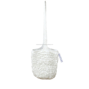 Personnaliser À La Main Sacs À Bandoulière Dames Crochet Macramé Sac Fourre-Tout - Product Image 2