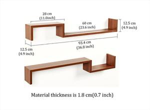 Estante de decoración de pared y estante de exhibición - Product Image 4