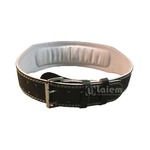 Équipement de fitness unisexe avec logo personnalisé ceinture en cuir de vachette pour haltérophilie musculation vente en gros sécurité dorsale - Product Image 2