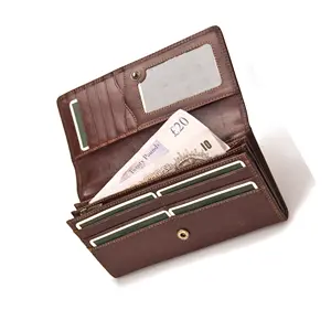 Leather Clutch Wallet For Women RFID Women's Wallet Organizer
