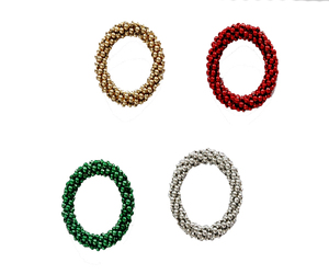 Servilletero con cuentas de color, mesa de anillo, servilletero decorativo para restaurante para fiesta, función almacenada - Product Image 2