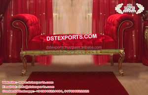 Sofá de cuero estilo italiano de Queen, conjunto de sofás de boda italianos de último diseño - Product Image 3