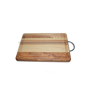 Planche à découper carrée en bois, planche à découper en bambou - Product Image 1