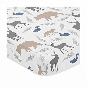 Low Price Good Quality Waterproof Baby Fitted Crib Sheet - Product Image 3
