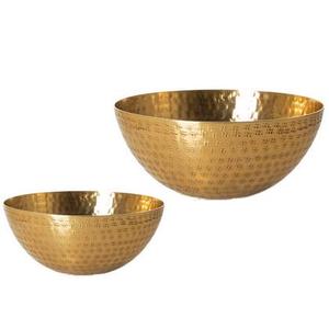 Cuenco de Metal dorado martillado - Product Image 1